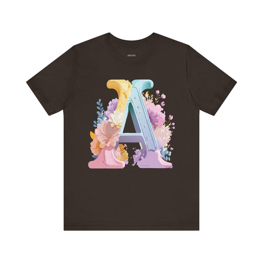 Letter Shirt, Letter A Shirt