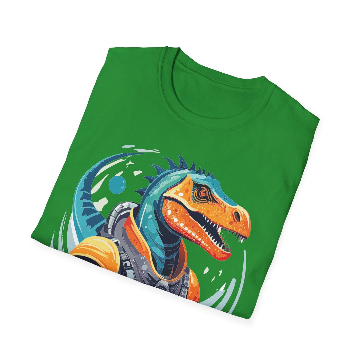 Gildan Alien Cosmos T Shirt Unisex Softstyle 64000 Cotton Tee With Alien Art Design Graphic Print