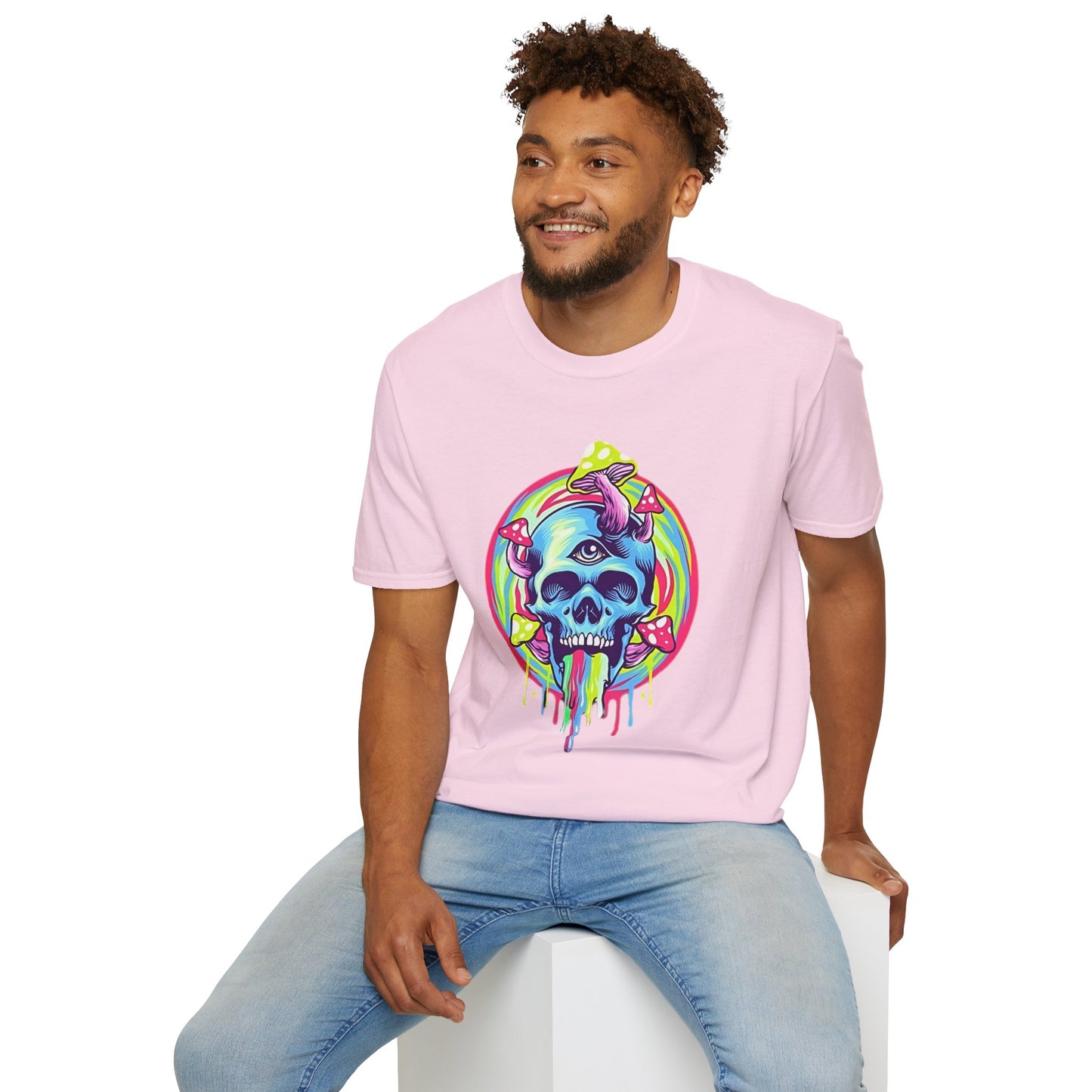 Skull Tee Shirt, Skeleton Shirt, Shirt with Skull, Shirt with Skeleton