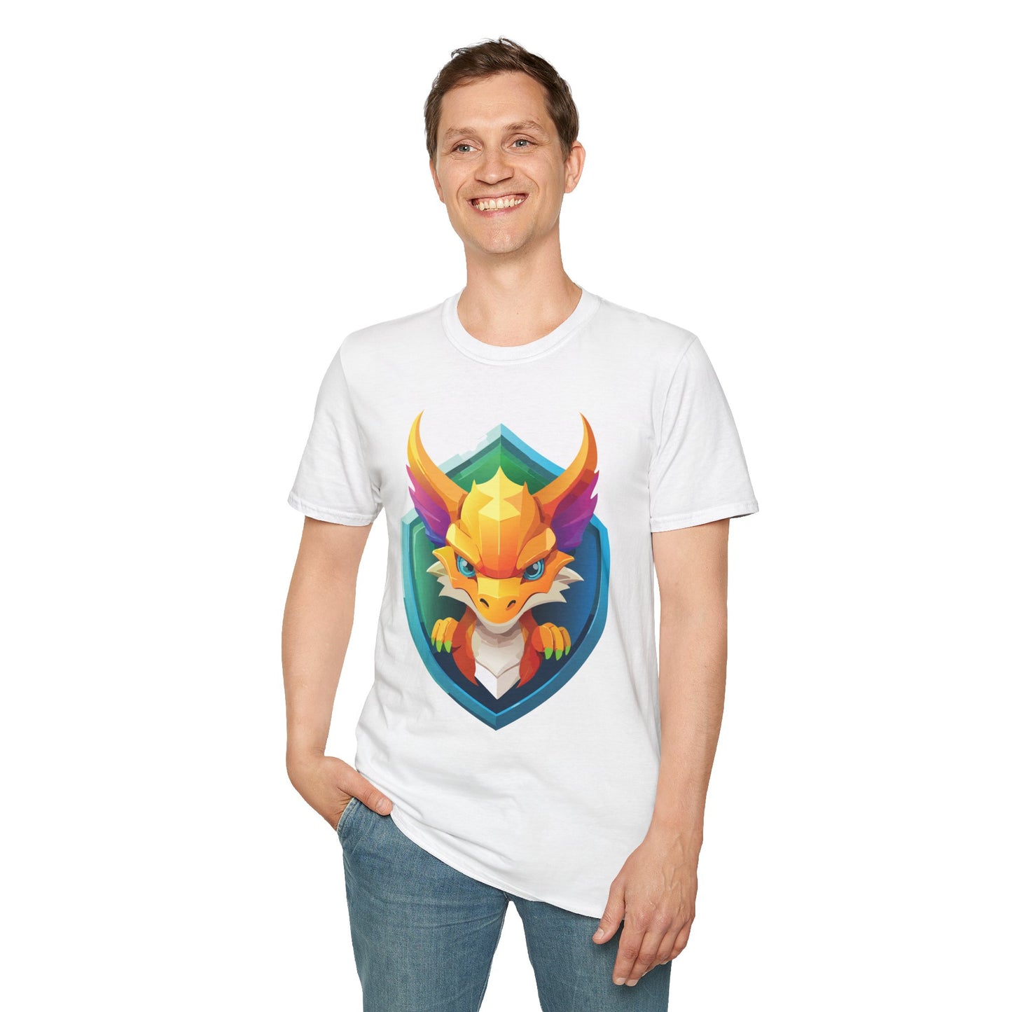 Dragon T Shirt, Dragon Shirt, Shirt with Animals, Animal Shirt