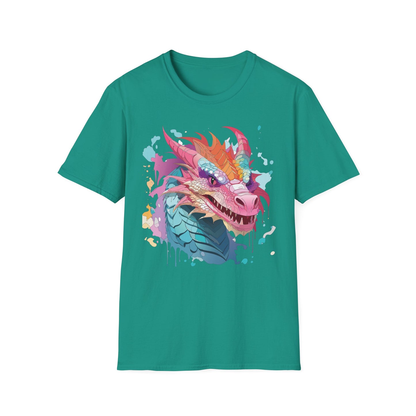 Dragon T Shirt, Dragon Shirt, Shirt with Animals, Animal Shirt