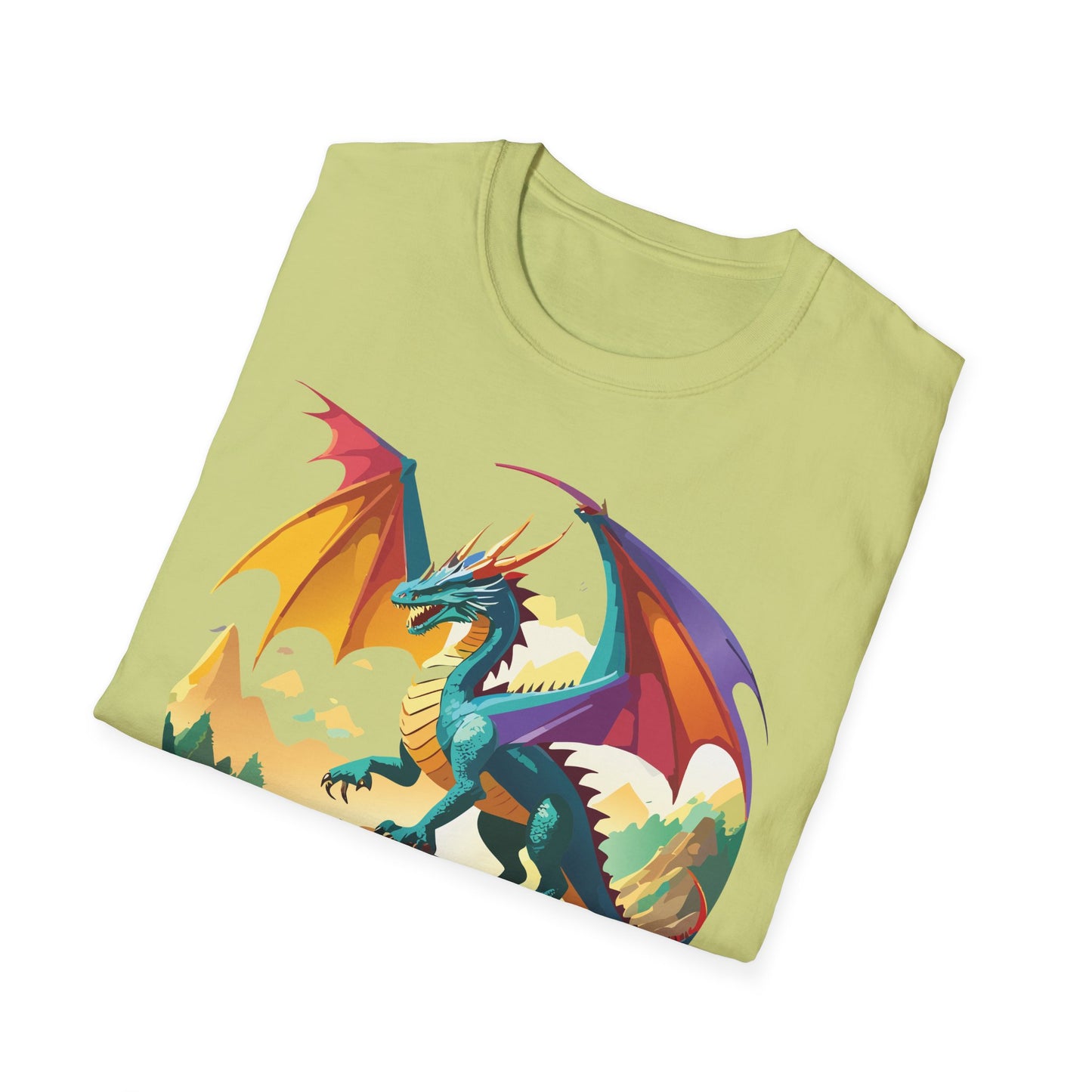 Dragon T Shirt, Dragon Shirt, Shirt with Animals, Animal Shirt