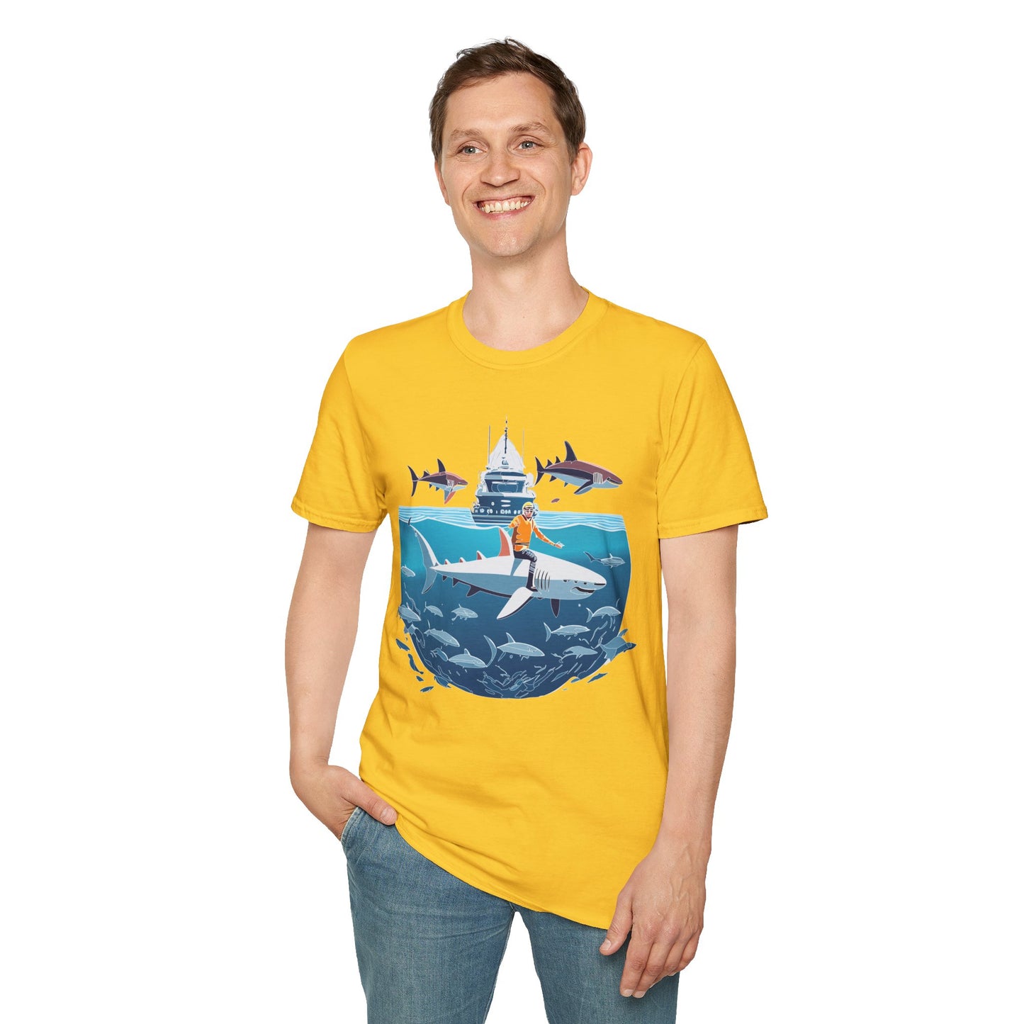 Ocean Tee Shirt, Ocean Shirt, Shirt with Ocean, U boat Tees, Shirt with U-Boat