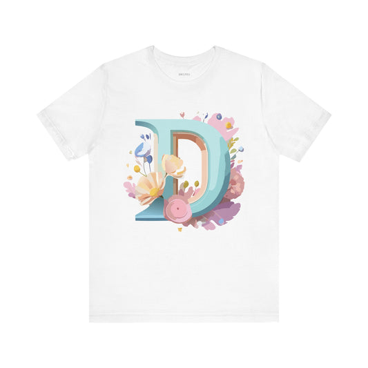 Letter Shirt, Letter D Shirt