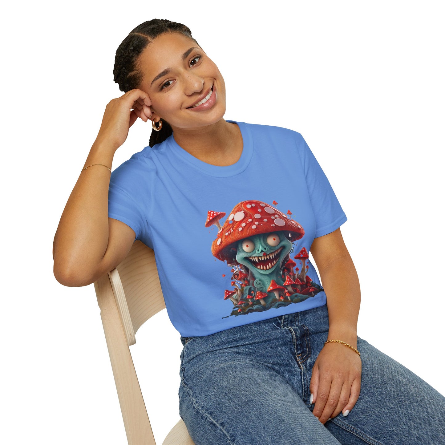 Mashroom Tee Shirt, Mashroom Shirt, Shirt with Funny Mashroom, Shirt with Fungus