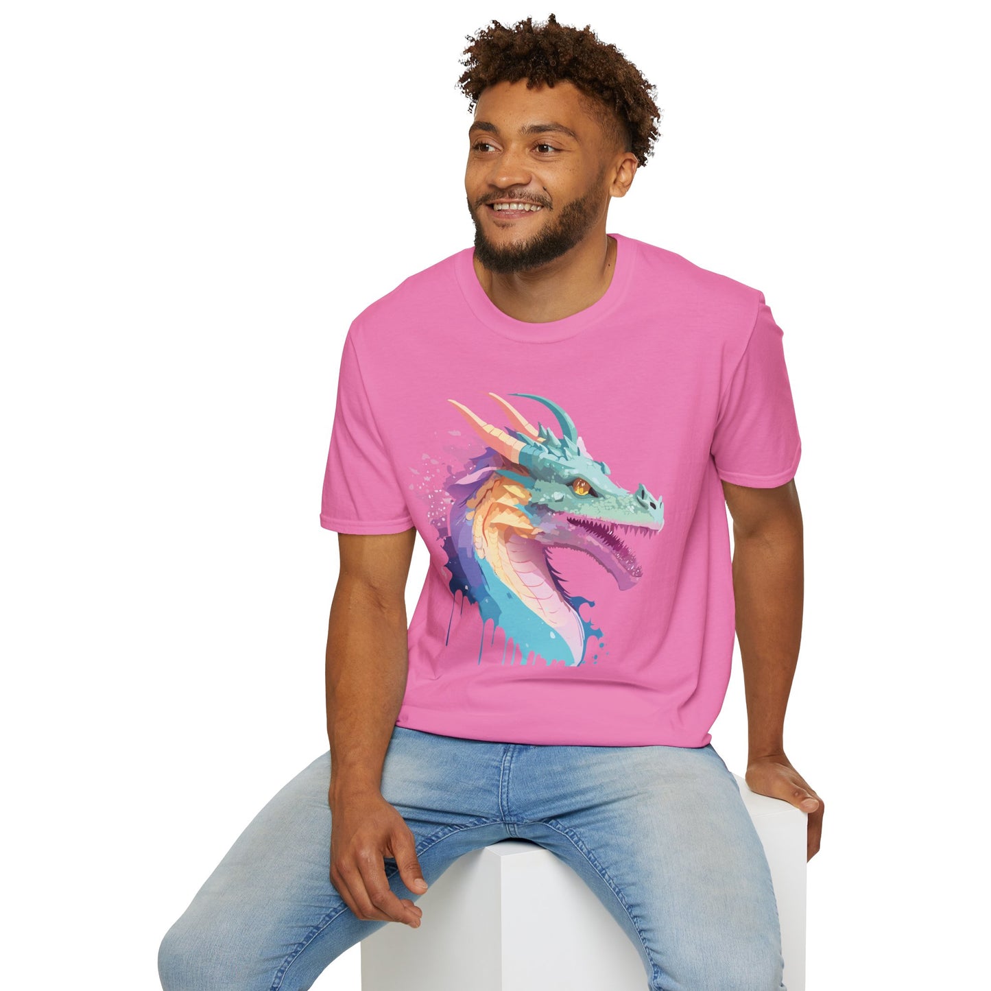 Dragon T Shirt, Dragon Shirt, Shirt with Animals, Animal Shirt