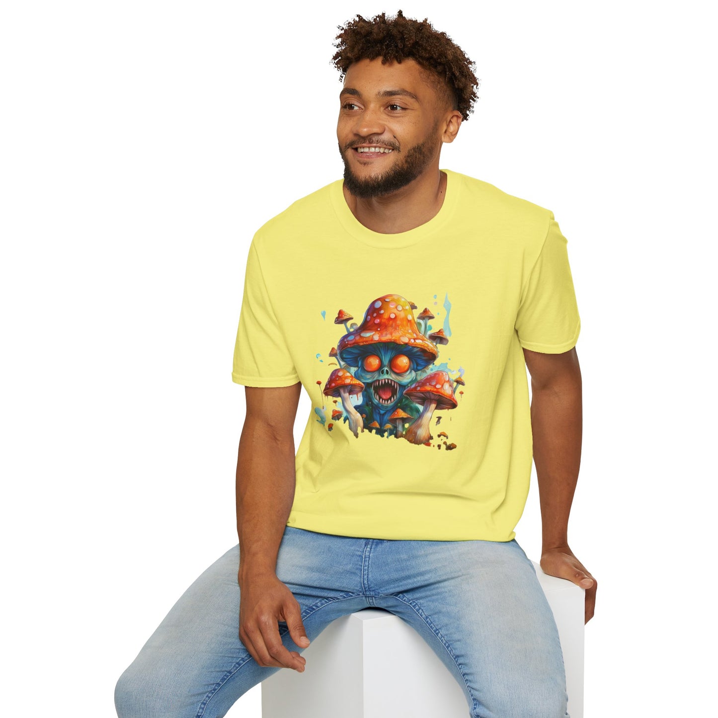 Mashroom Tee Shirt, Mashroom Shirt, Shirt with Funny Mashroom, Shirt with Fungus