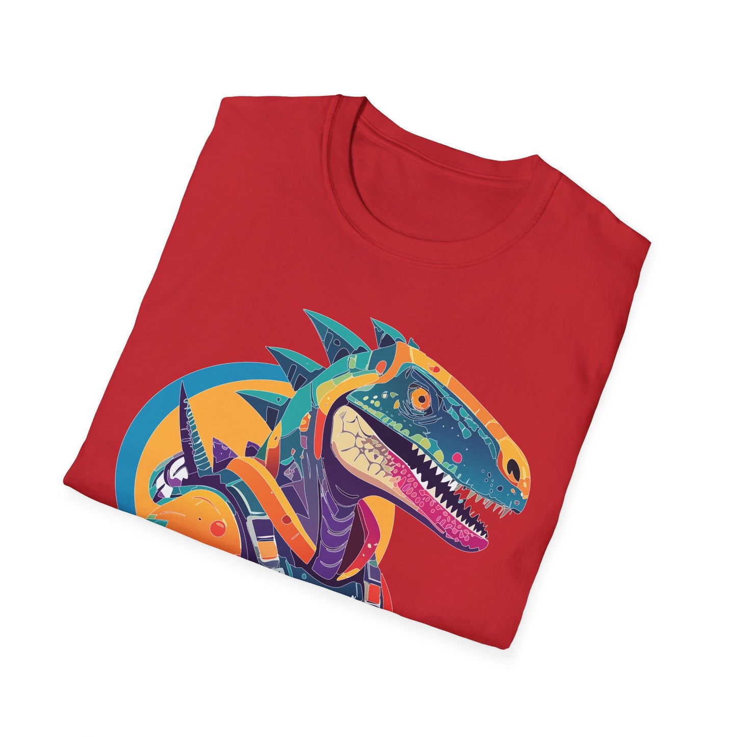Unisex Alien Cosmos Shirt With Art Design Gildan Softstyle 64000 Short Sleeve Tee
