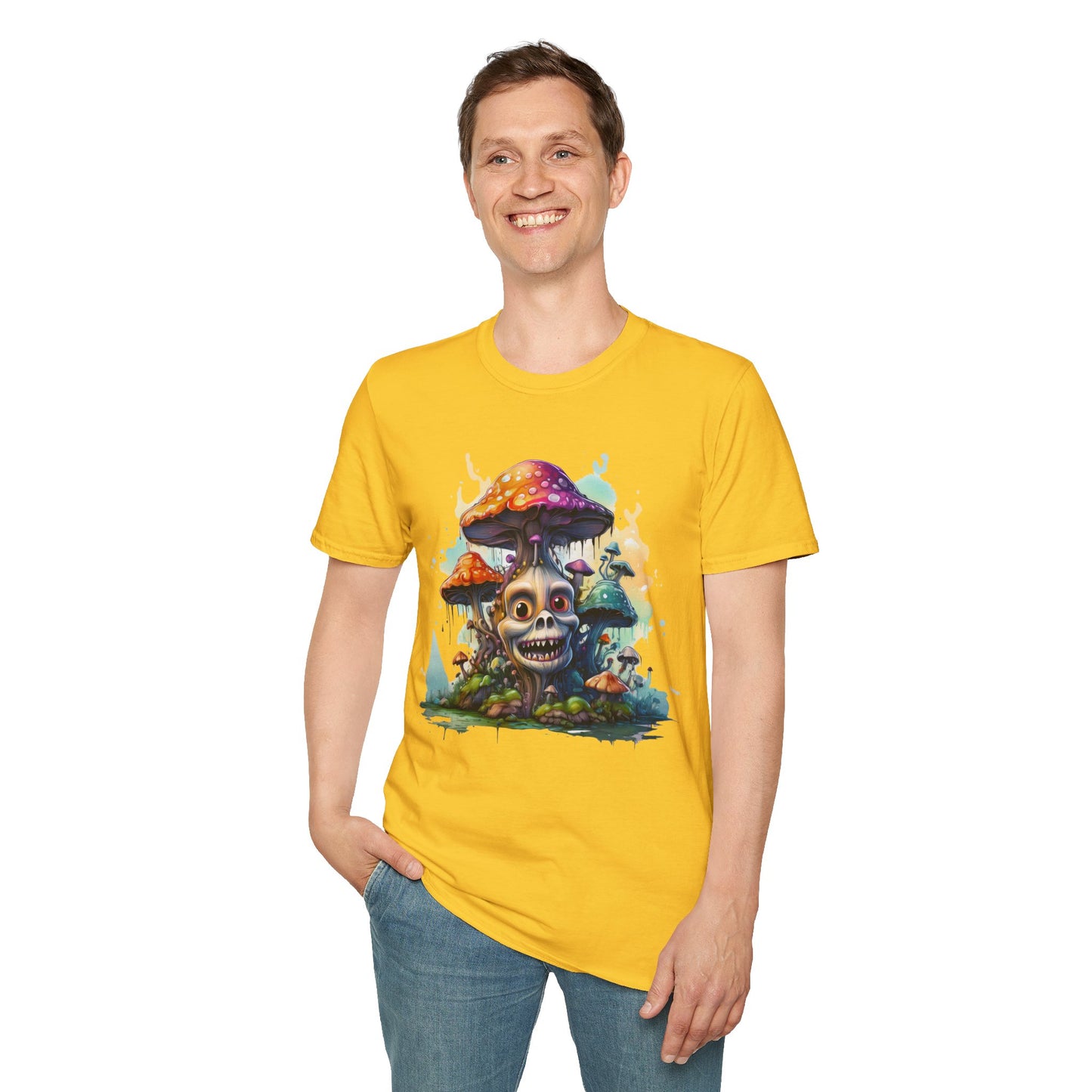 Mashroom Tee Shirt, Mashroom Shirt, Shirt with Funny Mashroom, Shirt with Fungus