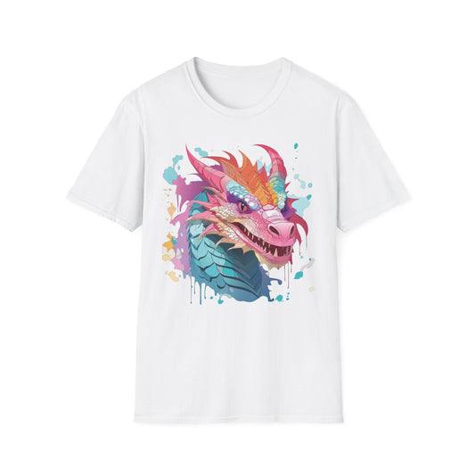 Dragon T Shirt, Dragon Shirt, Shirt with Animals, Animal Shirt