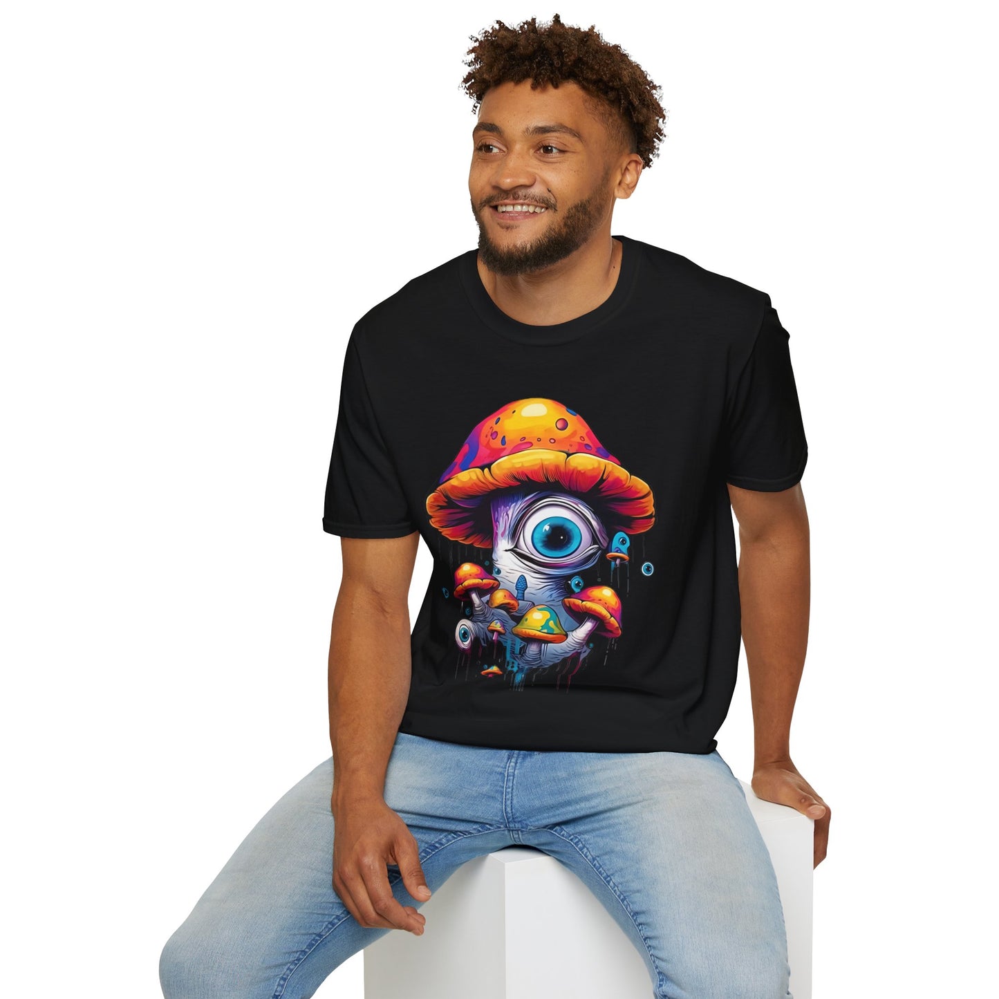 Mashroom Tee Shirt, Mashroom Shirt, Shirt with Funny Mashroom, Shirt with Fungus