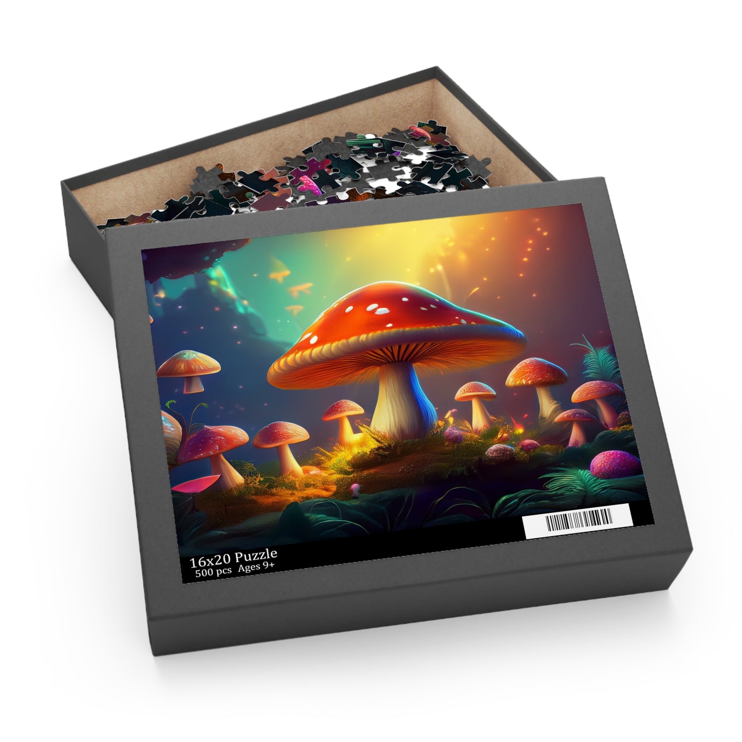 Puzzle 500-Chipboard Pieces in Box | Kids Puzzles Size: 16" x 20",  Ages 9+ and Family pn25