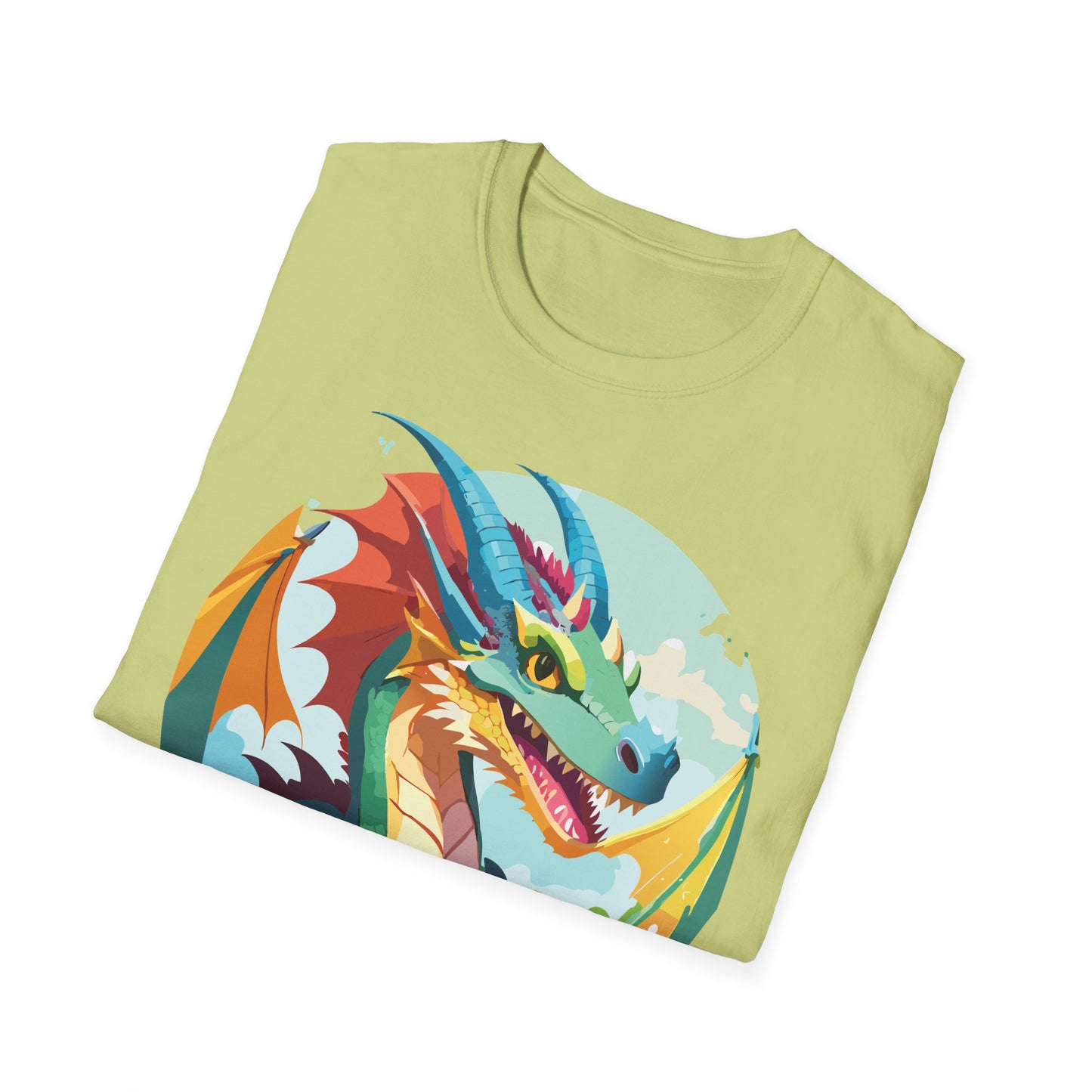 Dragon T Shirt, Dragon Shirt, Shirt with Animals, Animal Shirt