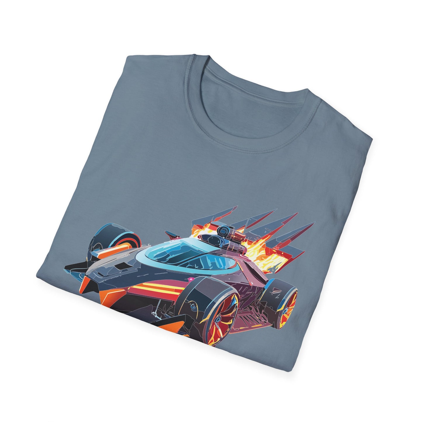 Car T Shirt Unisex Softstyle Cotton Tee With Cars Graphic Hot Wheels Design For Men Women