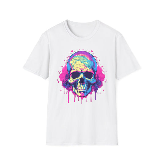 Skull Tee Shirt, Skeleton Shirt, Shirt with Skull, Shirt with Skeleton