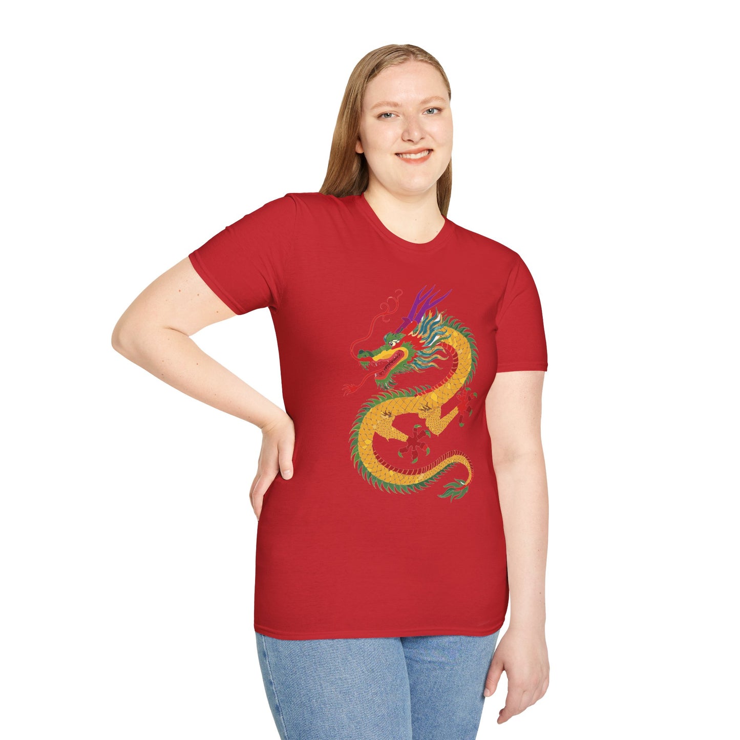 Dragon T Shirt, Dragon Shirt, Shirt with Animals, Animal Shirt