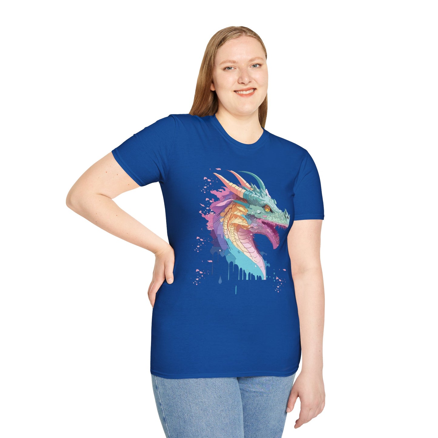 Dragon T Shirt, Dragon Shirt, Shirt with Animals, Animal Shirt