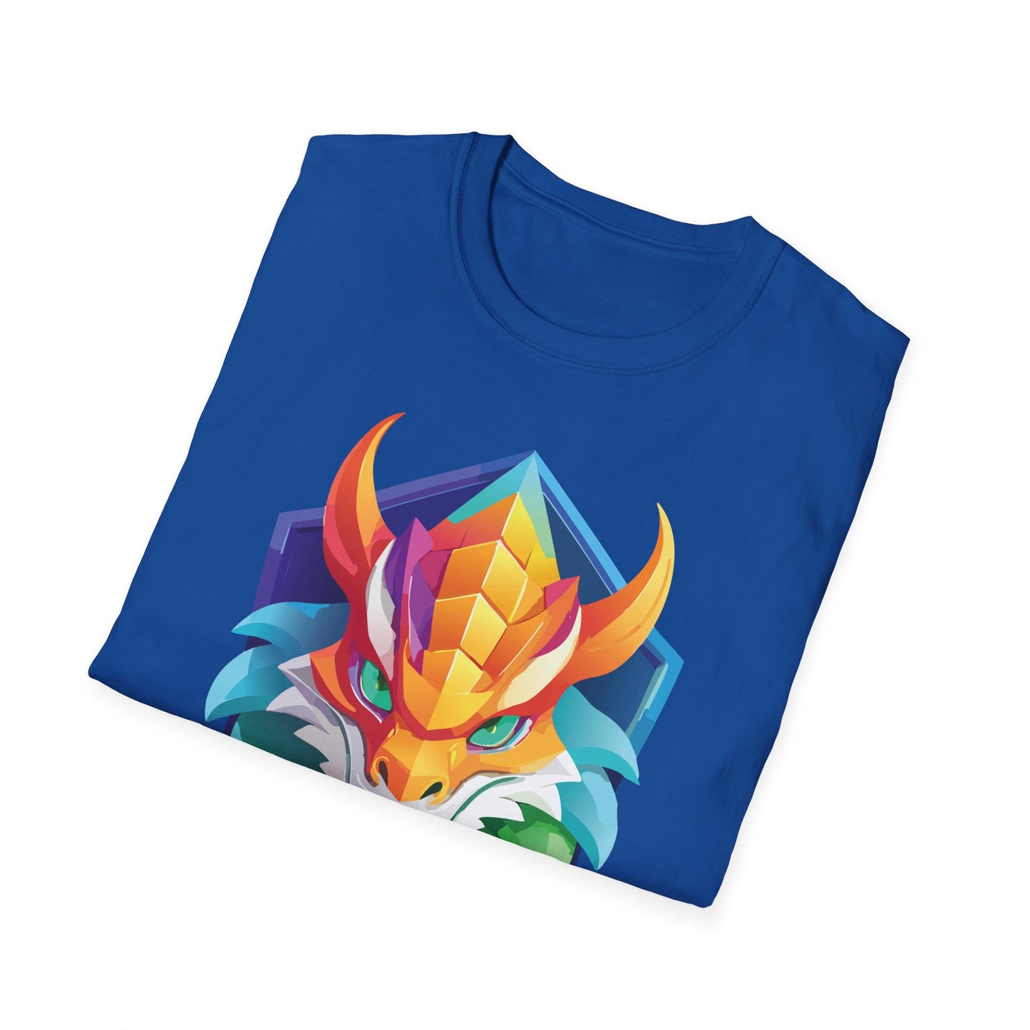 Unisex Dragon T Shirt Softstyle 64000 100 Percent Ring Spun Cotton Comfortable Tee