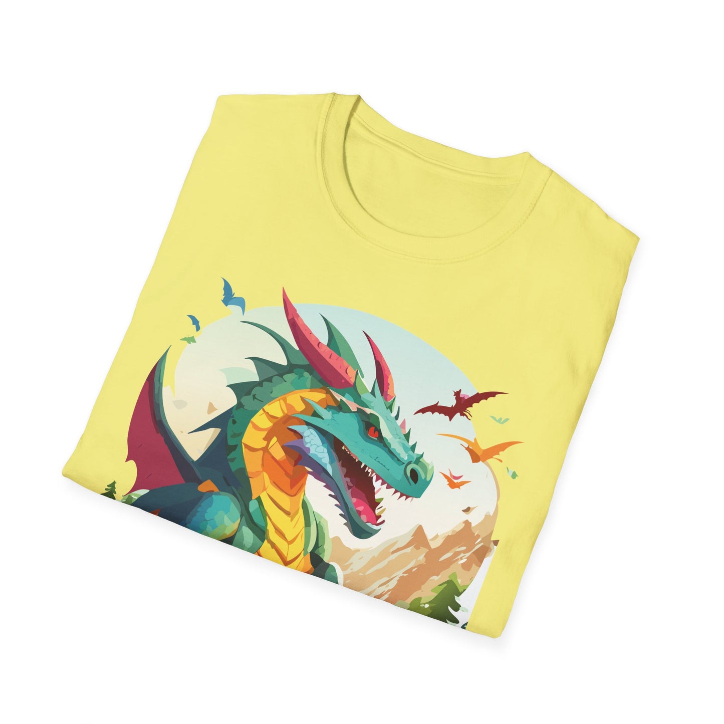 Dragon T Shirt, Dragon Shirt, Shirt with Animals, Animal Shirt