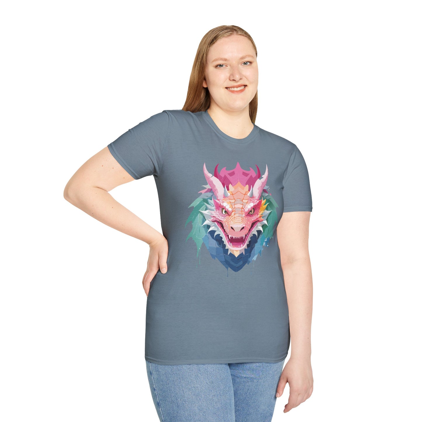Dragon T Shirt, Dragon Shirt, Shirt with Animals, Animal Shirt