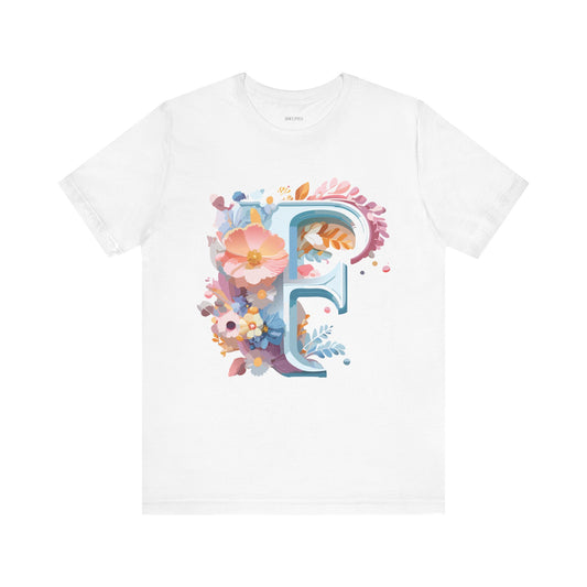 Letter Shirt, Letter F Shirt