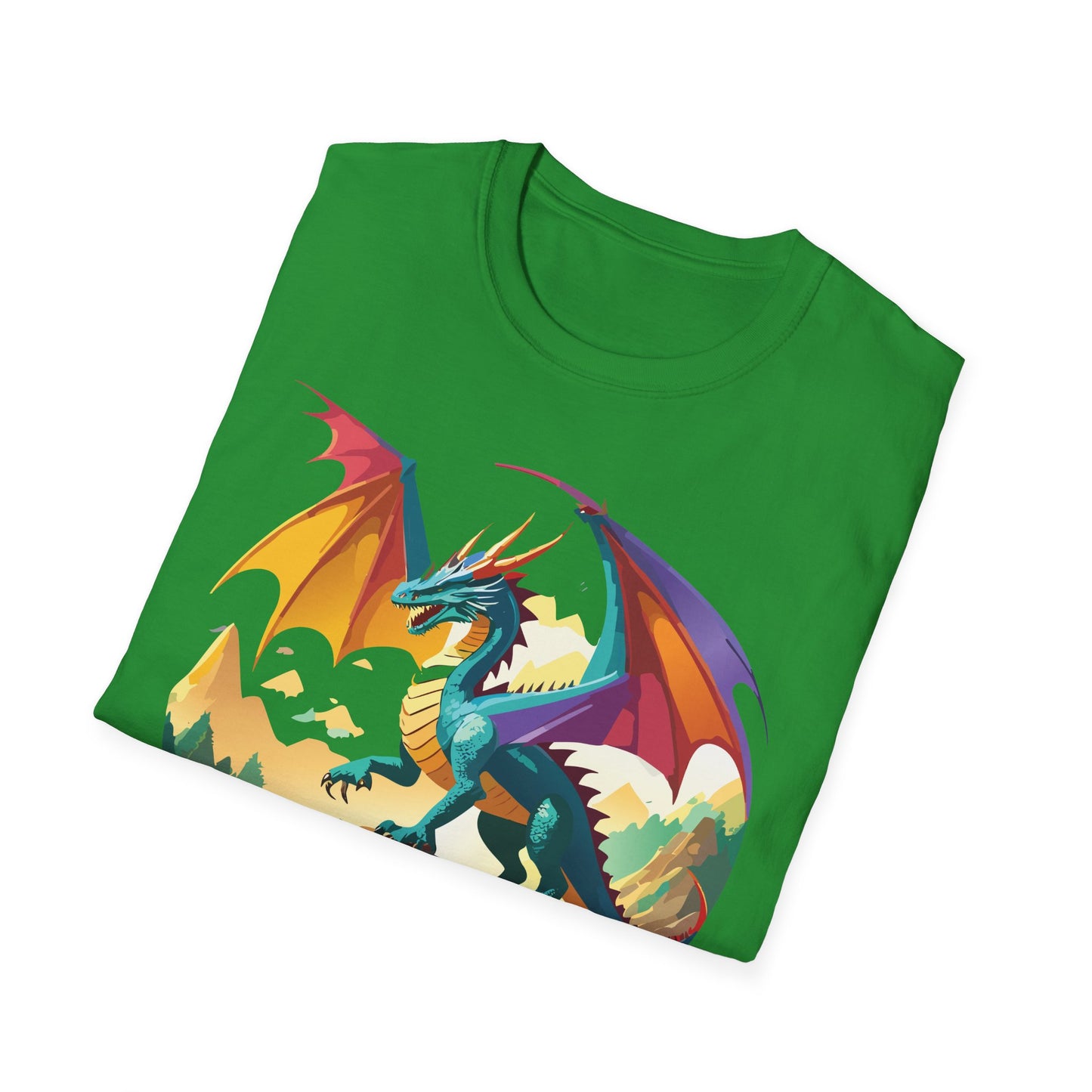 Dragon T Shirt, Dragon Shirt, Shirt with Animals, Animal Shirt