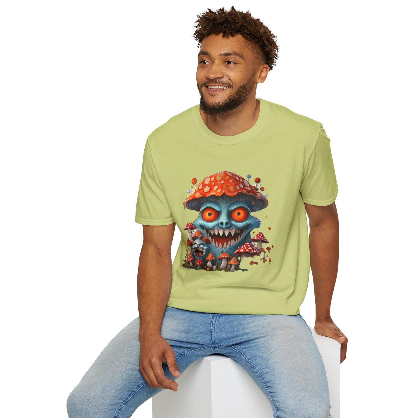 Mashroom Tee Shirt, Mashroom Shirt, Shirt with Funny Mashroom, Shirt with Fungus