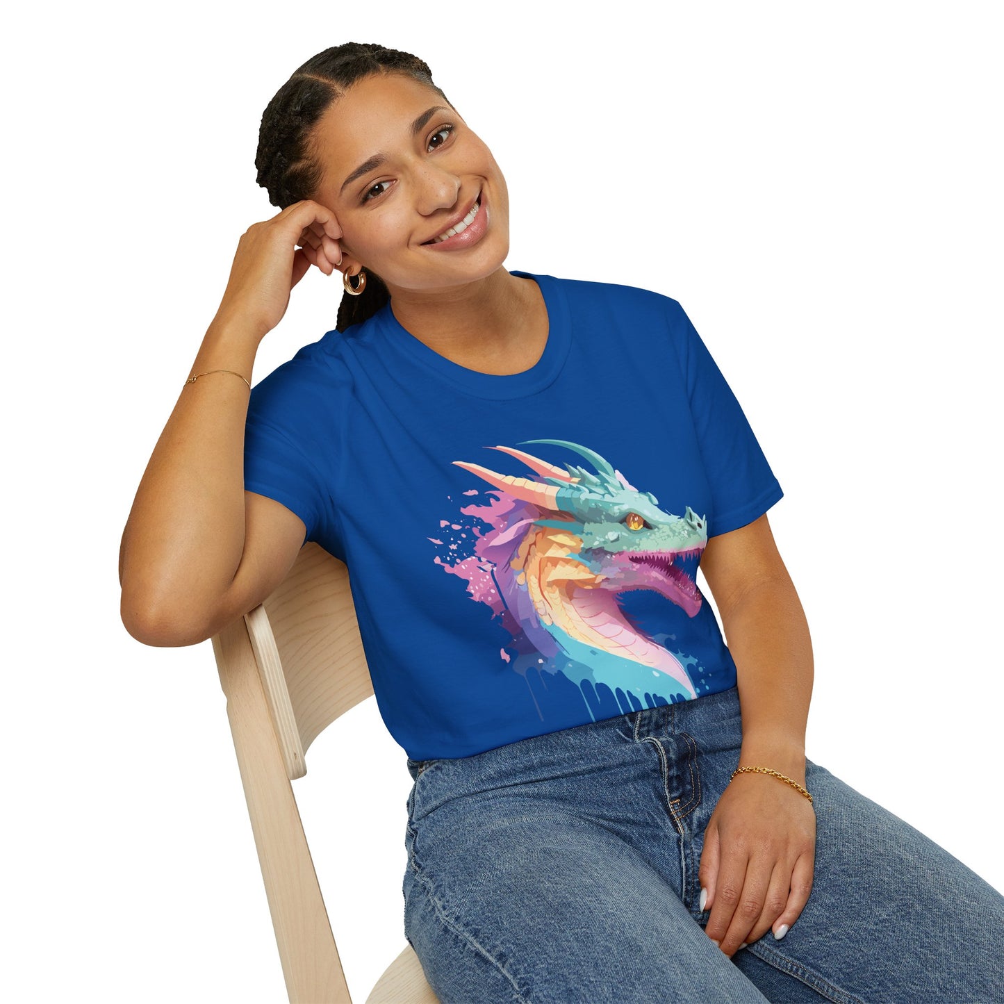 Dragon T Shirt, Dragon Shirt, Shirt with Animals, Animal Shirt