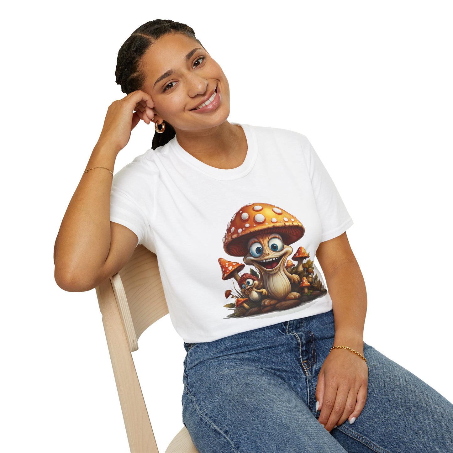 Mashroom Tee Shirt, Mashroom Shirt, Shirt with Funny Mashroom, Shirt with Fungus