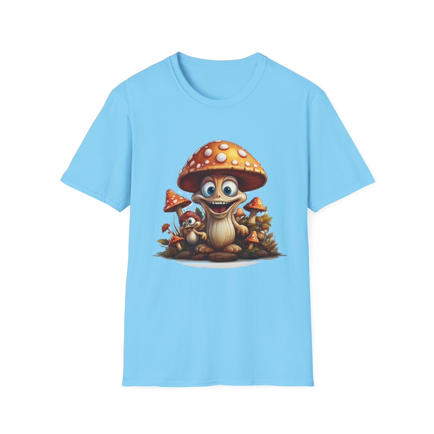 Mashroom Tee Shirt, Mashroom Shirt, Shirt with Funny Mashroom, Shirt with Fungus
