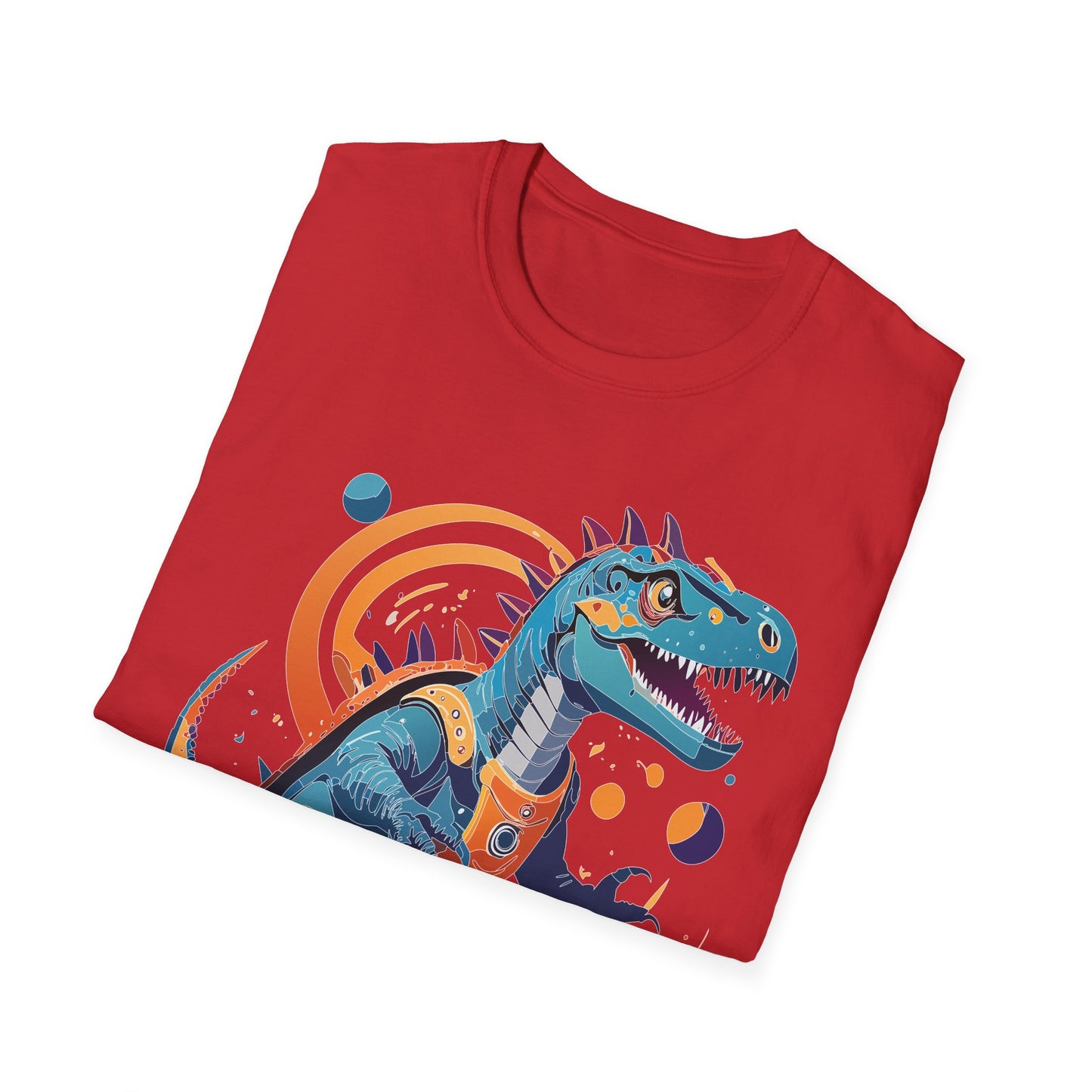 Unisex Alien T Shirt Cosmos Tee With Alien Design Gildan Softstyle 64000 Ring Spun Cotton