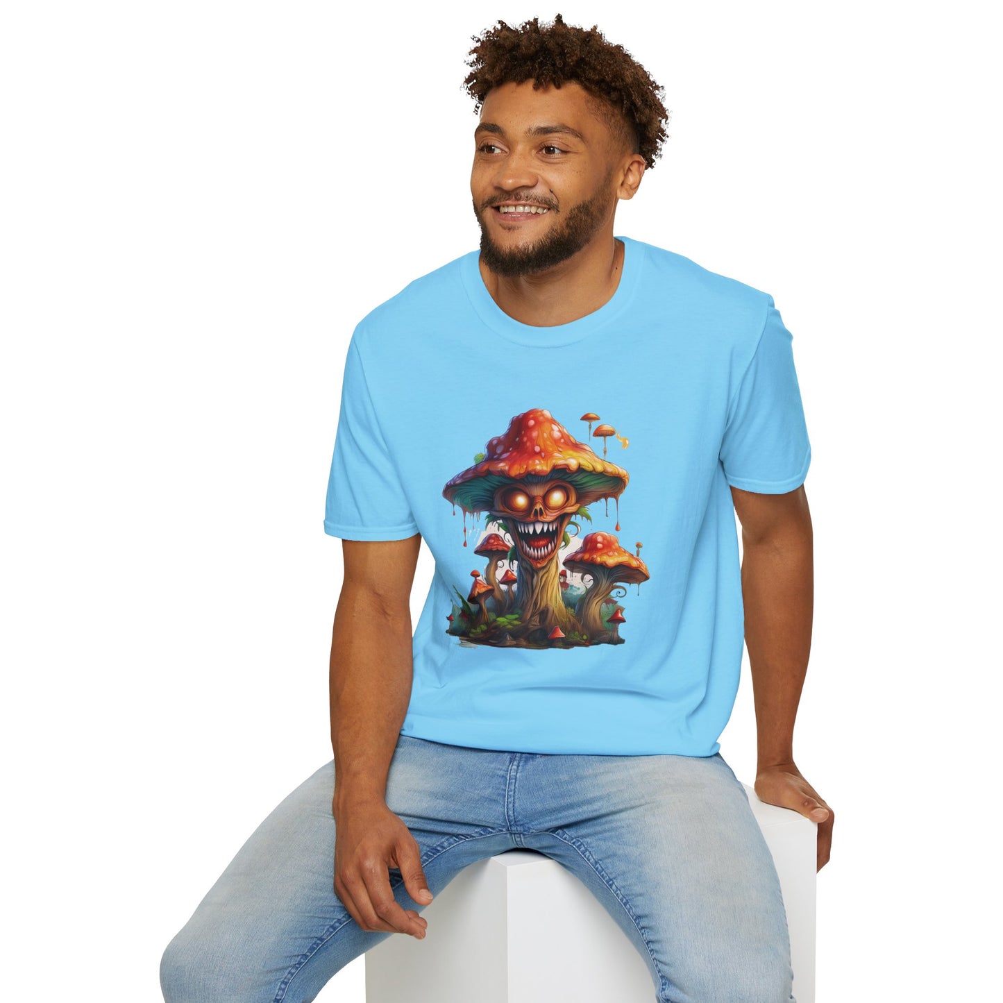 Mashroom Tee Shirt, Mashroom Shirt, Shirt with Funny Mashroom, Shirt with Fungus