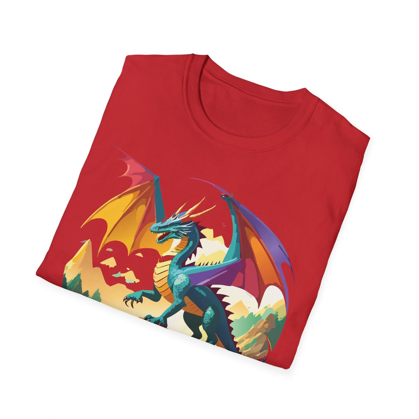 Dragon T Shirt, Dragon Shirt, Shirt with Animals, Animal Shirt