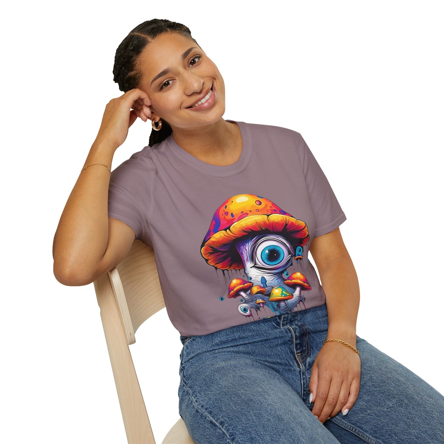 Mashroom Tee Shirt, Mashroom Shirt, Shirt with Funny Mashroom, Shirt with Fungus