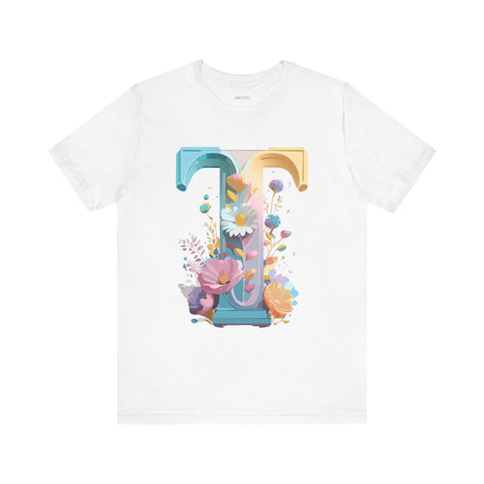 Letter Shirt, Letter T Shirt