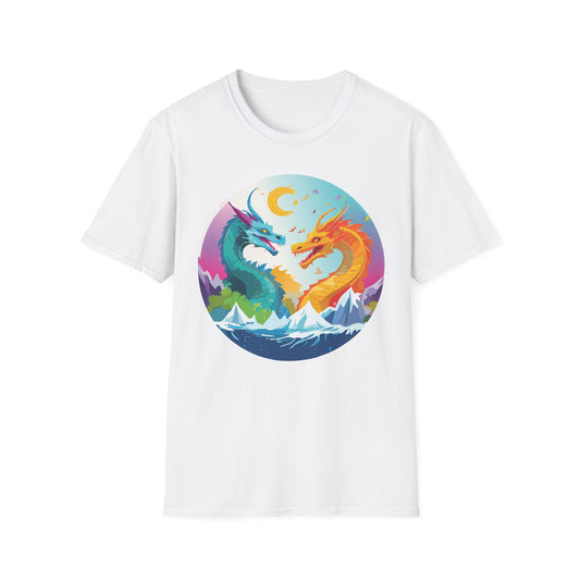 Dragon T Shirt, Dragon Shirt, Shirt with Animals, Animal Shirt