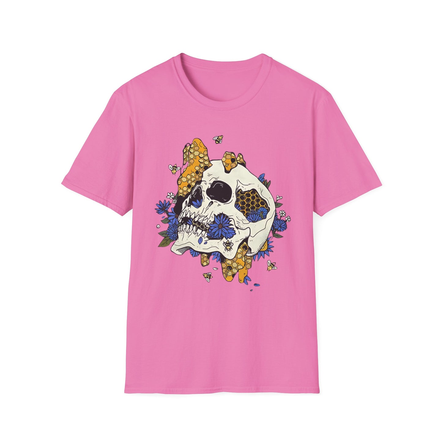 Skull Tee Shirt, Skeleton Shirt, Shirt with Skull, Shirt with Skeleton