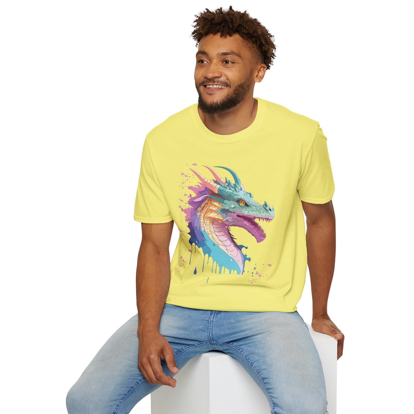 Dragon T Shirt, Dragon Shirt, Shirt with Animals, Animal Shirt