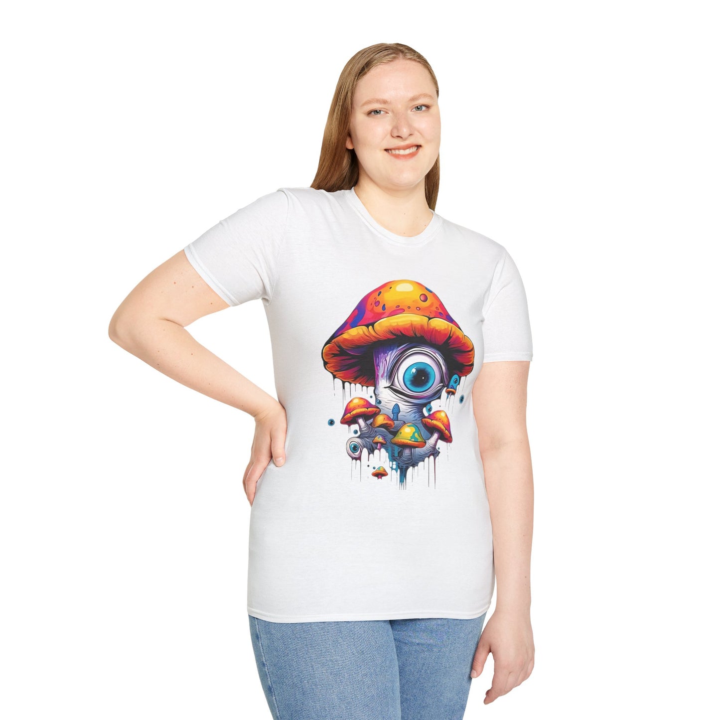 Mashroom Tee Shirt, Mashroom Shirt, Shirt with Funny Mashroom, Shirt with Fungus