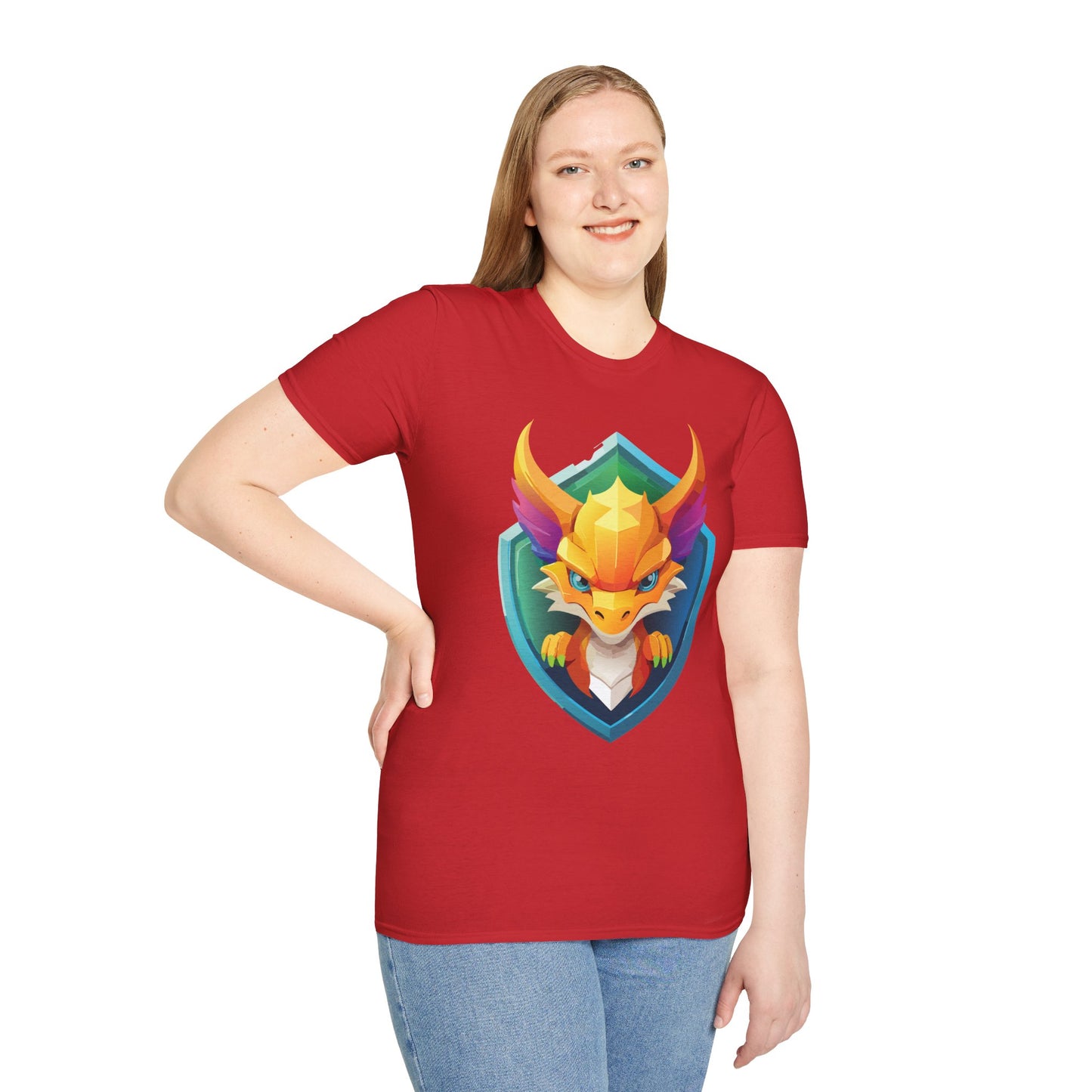 Dragon T Shirt, Dragon Shirt, Shirt with Animals, Animal Shirt