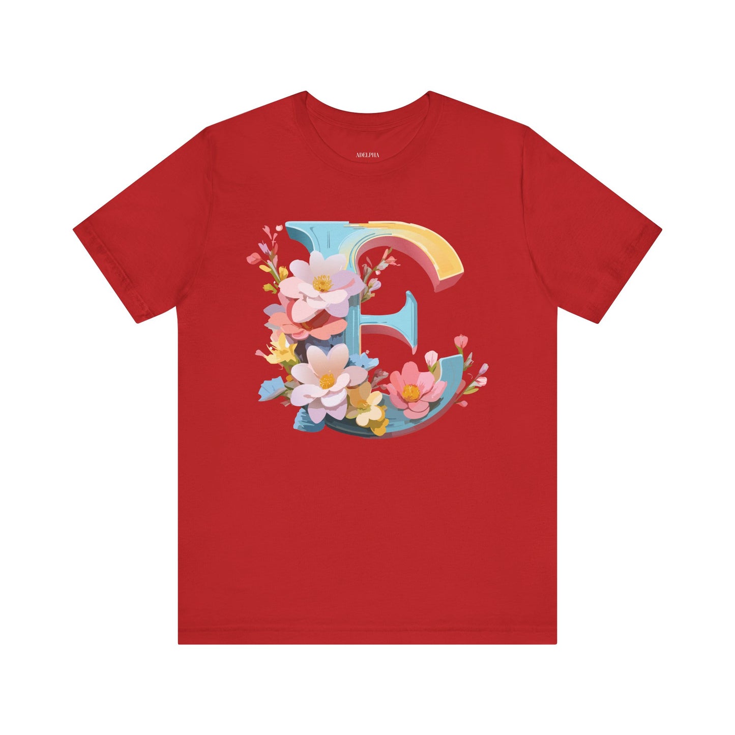 Letter Shirt, Letter E Shirt
