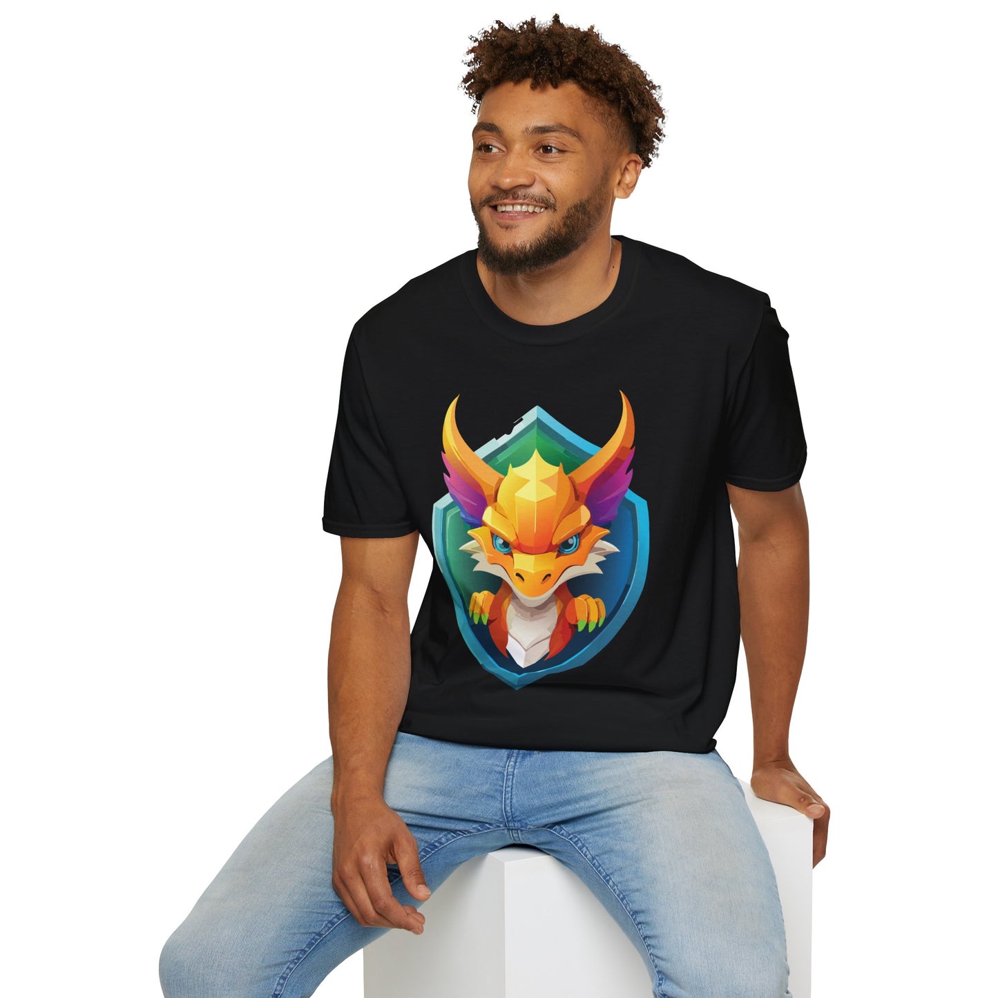 Dragon T Shirt, Dragon Shirt, Shirt with Animals, Animal Shirt