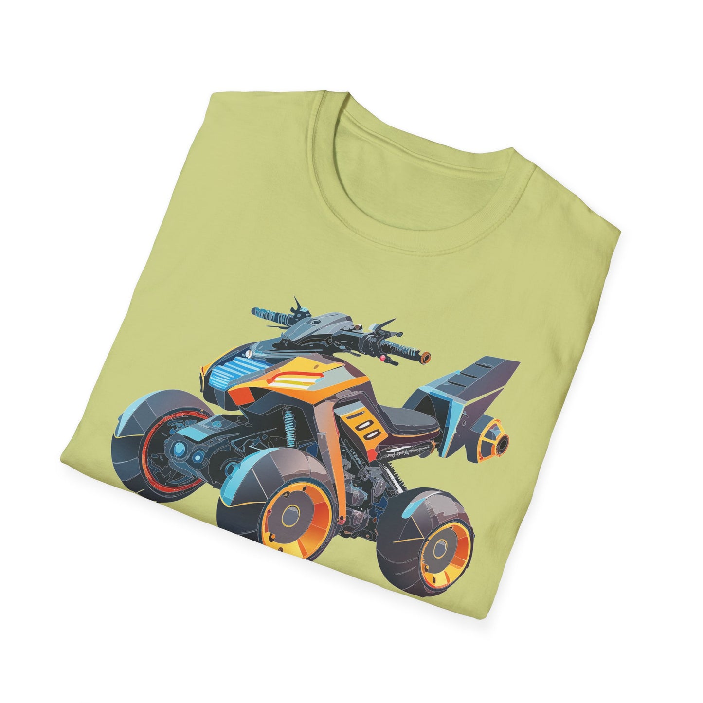 Unisex Bike T Shirt Moto Shirt With Motorcycle Design MTB Tee For Riders One Hundred Percent Cotton