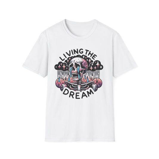 Skull Tee Shirt, Skeleton Shirt, Shirt with Skull, Shirt with Skeleton