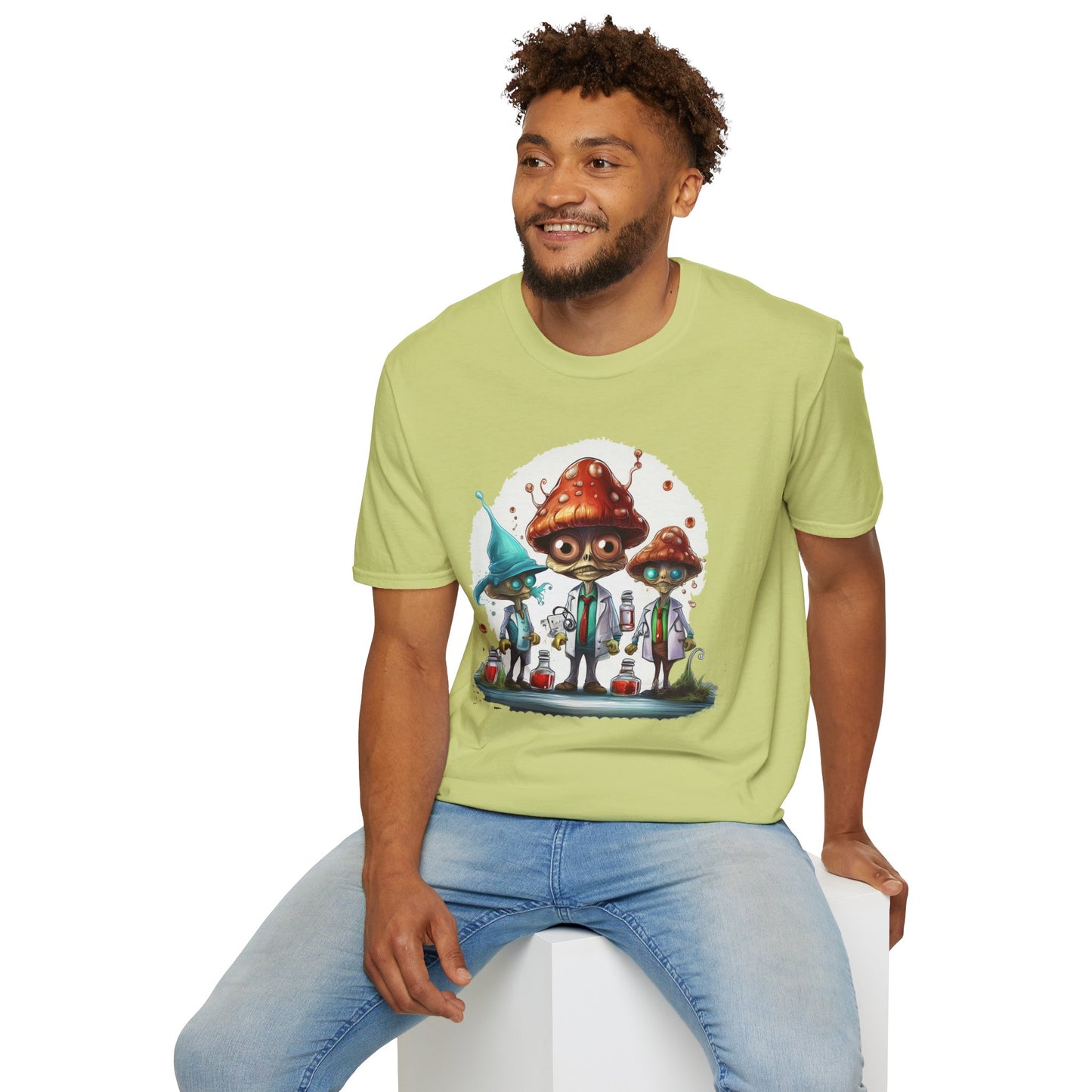 Mashroom Tee Shirt, Mashroom Shirt, Shirt with Funny Mashroom, Shirt with Fungus