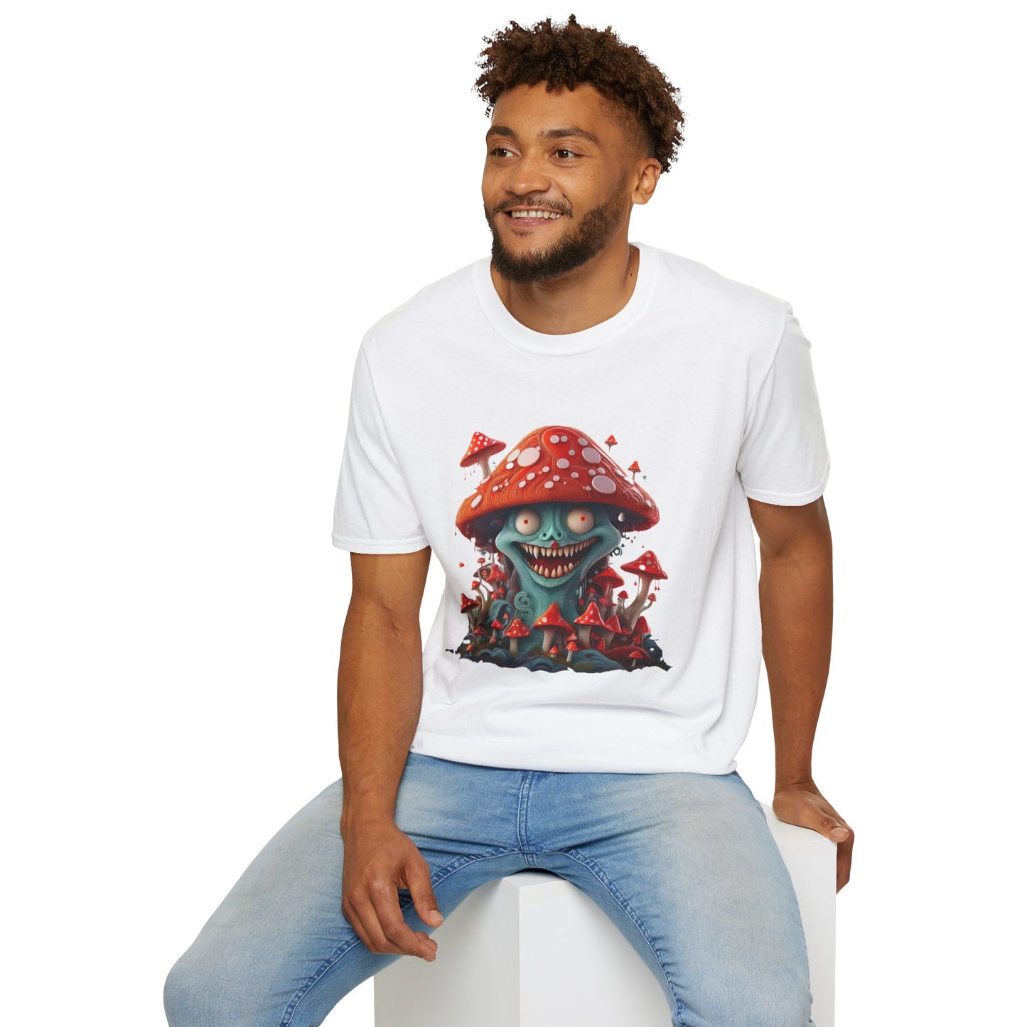 Mashroom Tee Shirt, Mashroom Shirt, Shirt with Funny Mashroom, Shirt with Fungus