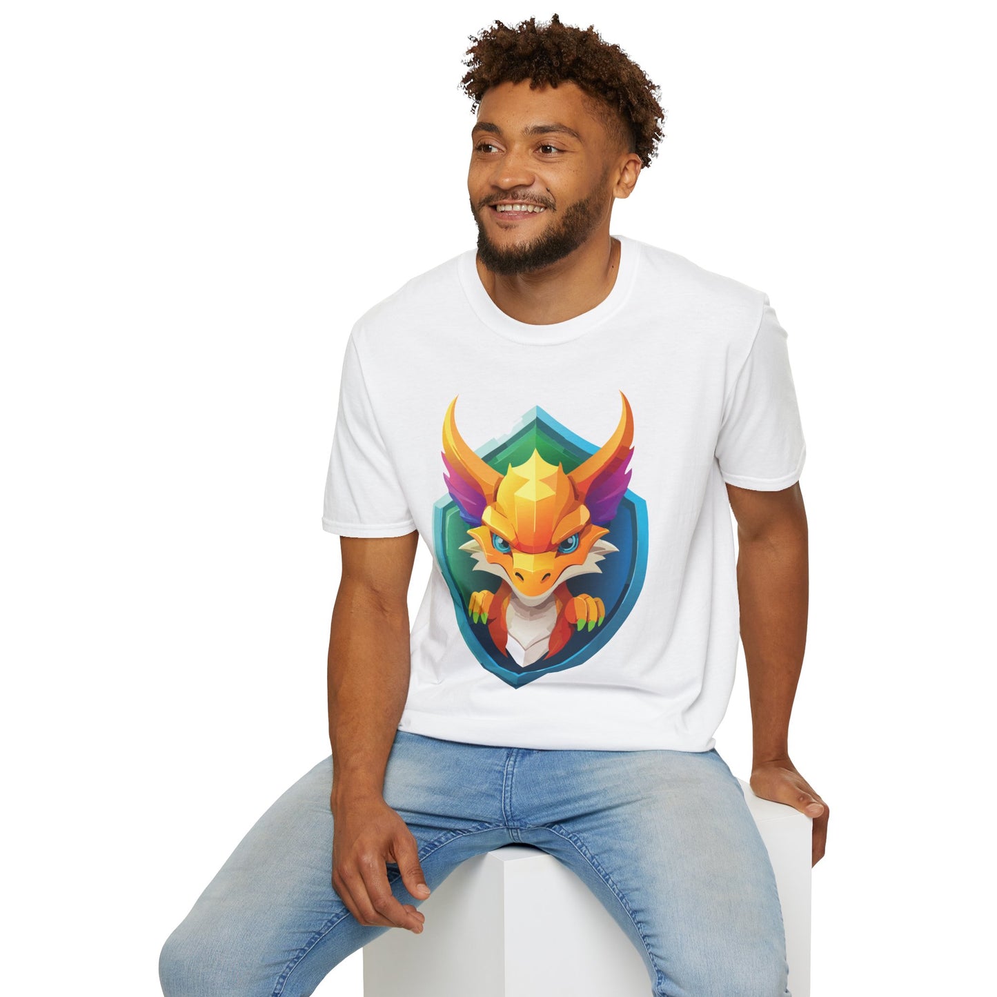 Dragon T Shirt, Dragon Shirt, Shirt with Animals, Animal Shirt