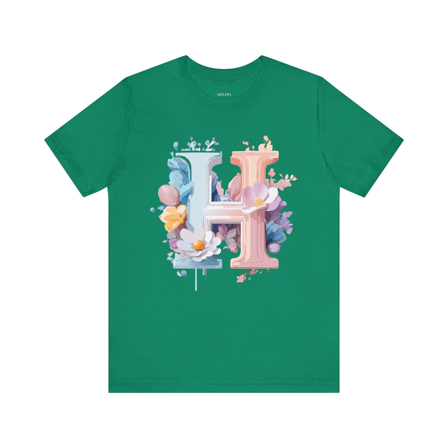 Letter Shirt, Letter H Shirt