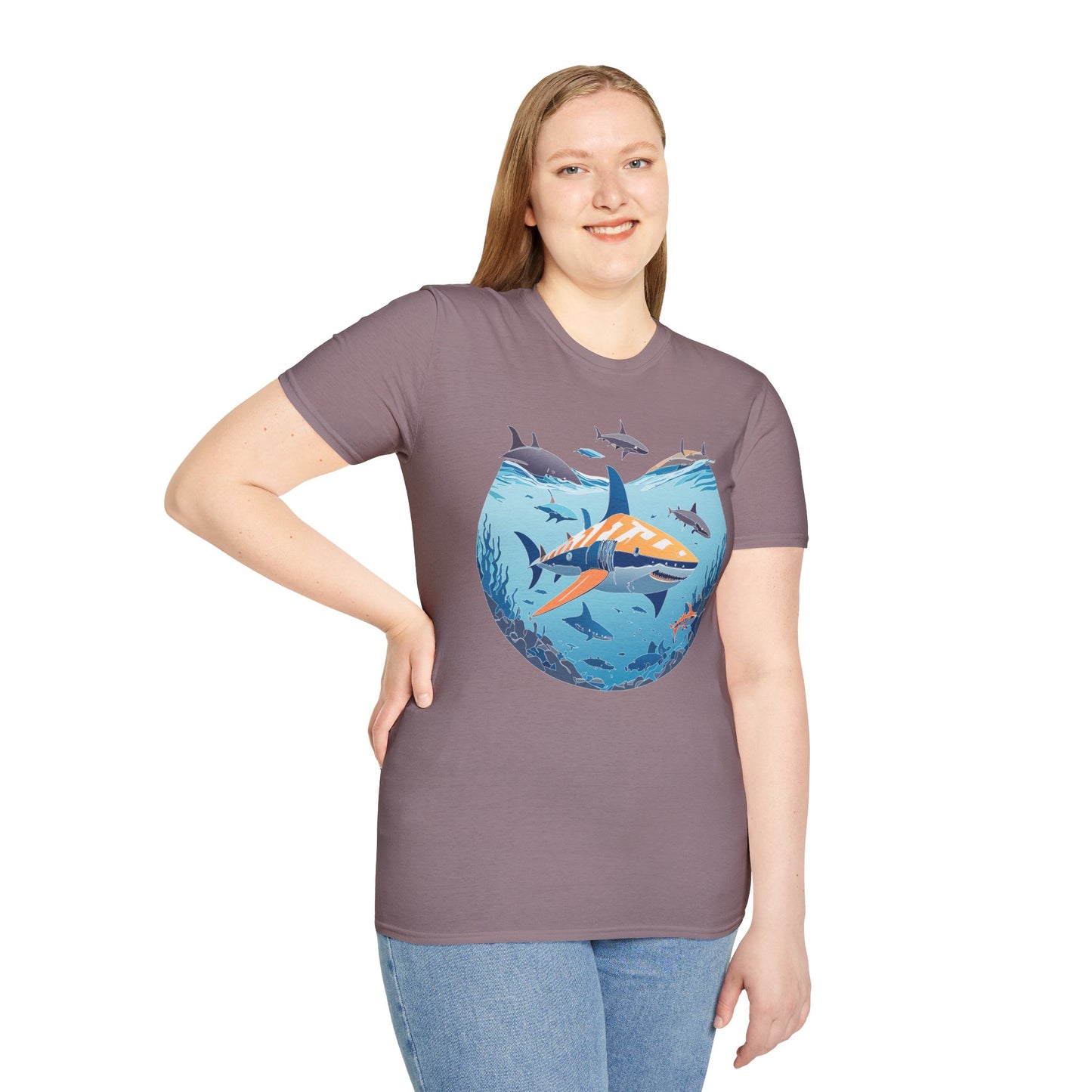 Ocean Tee Shirt, Ocean Shirt, Shirt with Ocean, U boat Tees, Shirt with U-Boat