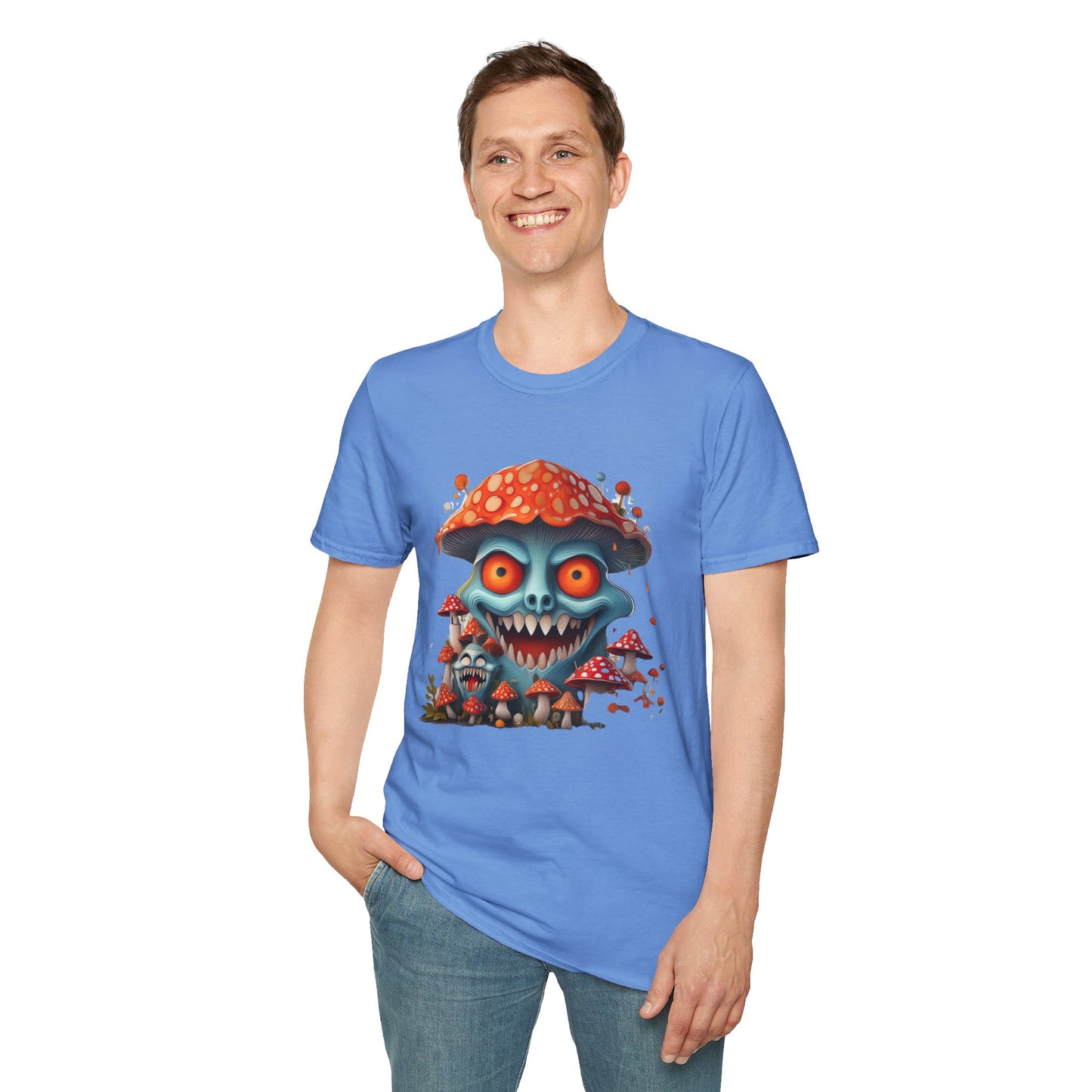 Mashroom Tee Shirt, Mashroom Shirt, Shirt with Funny Mashroom, Shirt with Fungus